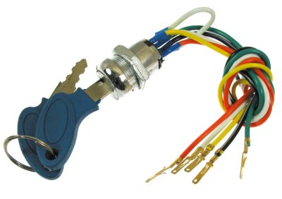 5-wire Key Switch